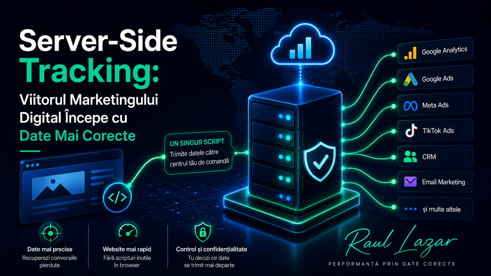 Server-Side Tracking: viitorul Marketingului Digital începe cu date mai corecte