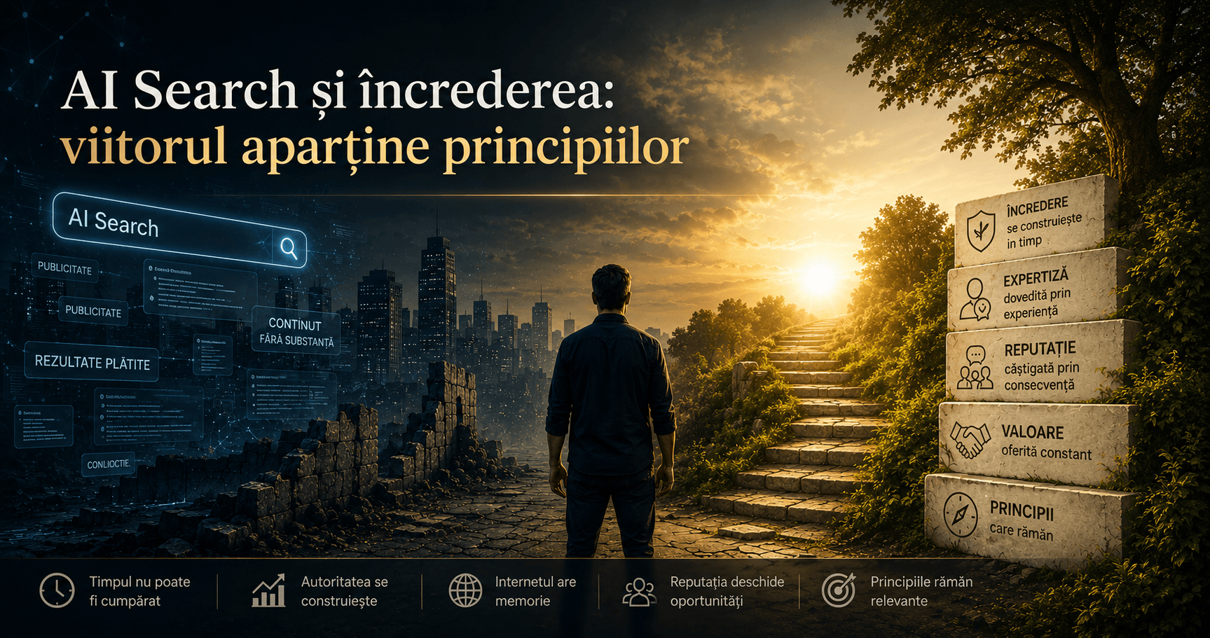 Raul Lazar - Digital Marketing Specialist & Consultant 6 AI Search și încrederea: viitorul aparține principiilor