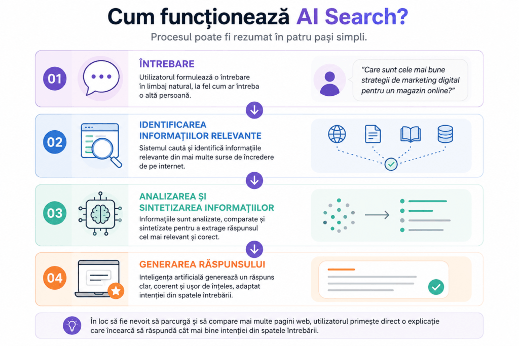 Cum funcționează AI Search