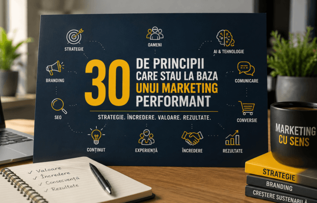 30 de principii care stau la baza unui marketing performant