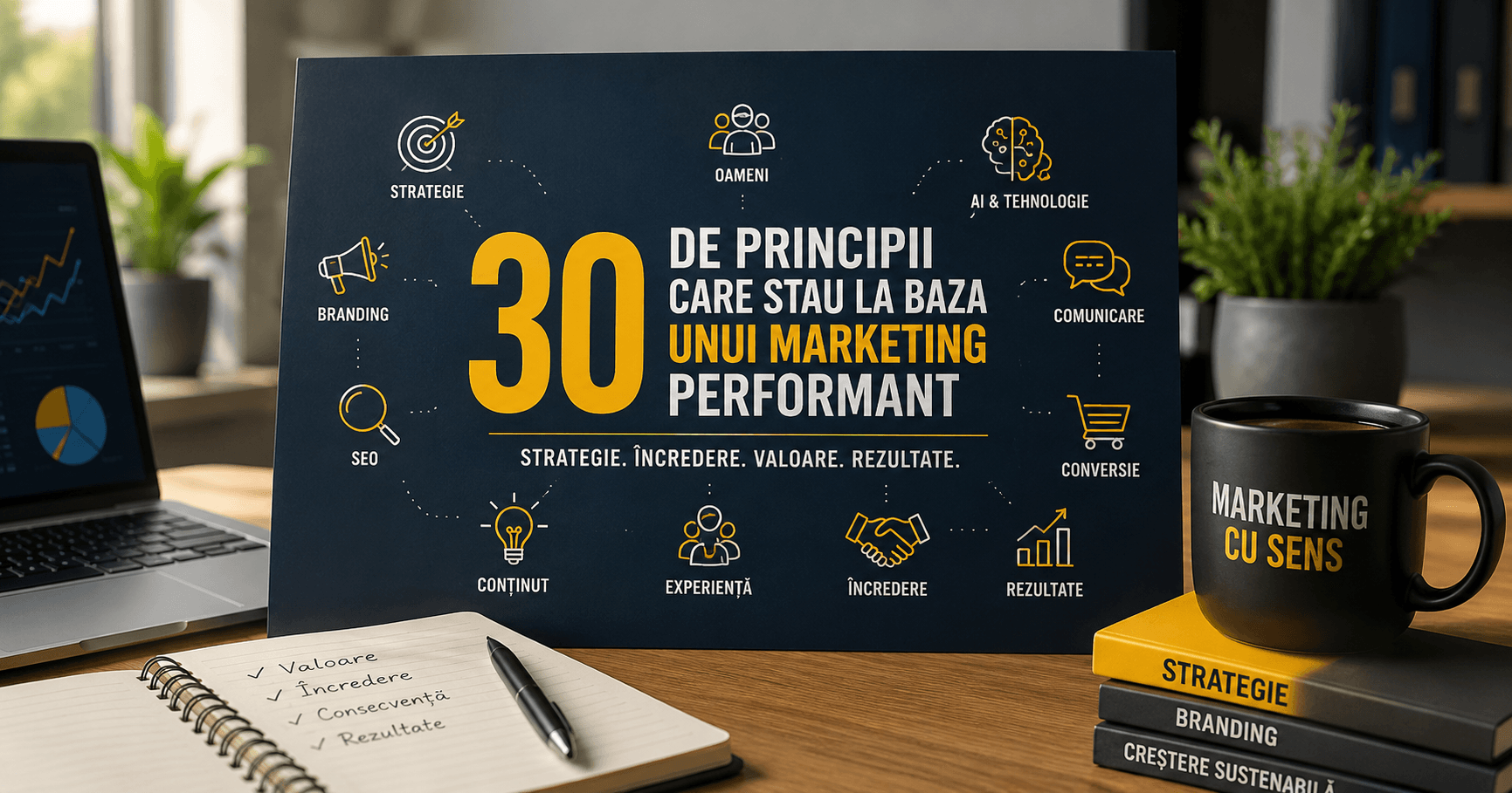 30 de principii care stau la baza unui marketing performant